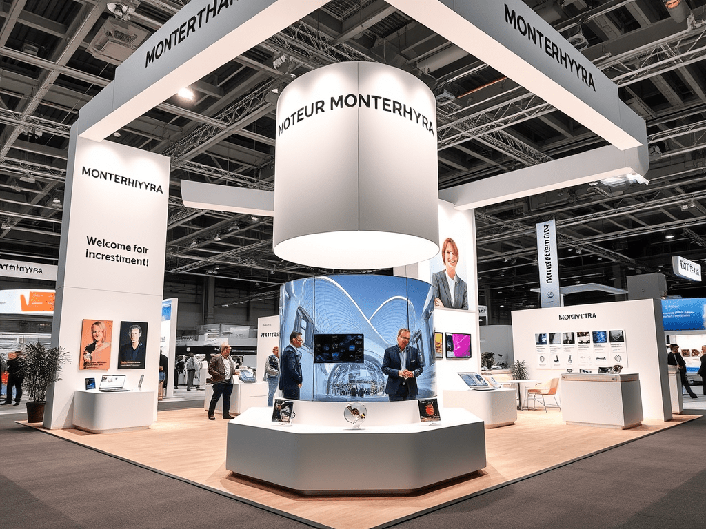Skapa din Monter med monterhyra på din nästa mässa